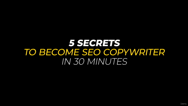 Copywriting: 5 Secrets to Becoming an SEO Copywriter – Screenshot 1