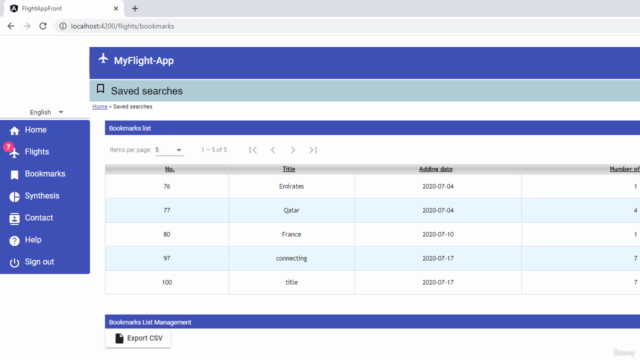 ANGULAR : Niveau avancé – Screenshot 2