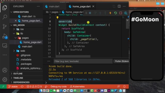 Dart & Flutter | The Complete Flutter Development Course – Screenshot 1