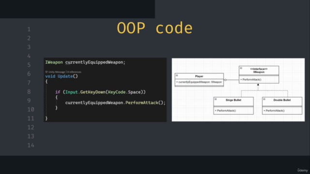 Object Oriented Programming for Unity game devs – Screenshot 2