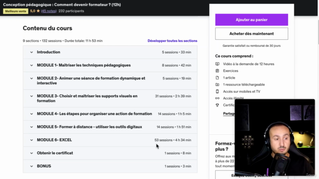 Conception pédagogique : Comment devenir formateur ? (12h) – Screenshot 2