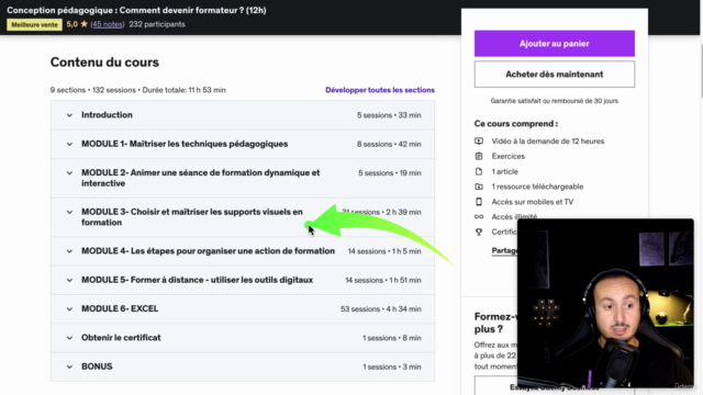 Conception pédagogique : Comment devenir formateur ? (12h) – Screenshot 3