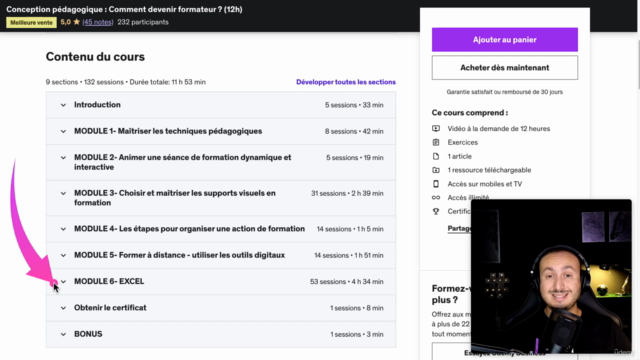 Conception pédagogique : Comment devenir formateur ? (12h) – Screenshot 4