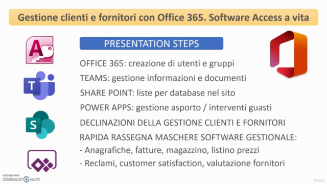 Gestione clienti e fornitori licenza software Access - Screenshot_01