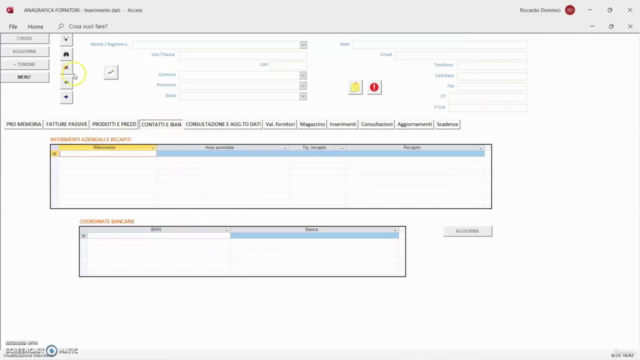 Gestione clienti e fornitori licenza software Access - Screenshot_03