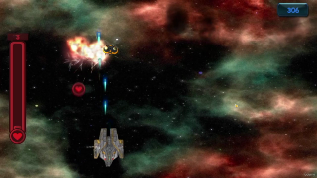 Создание твоей первой игры в Unity | 2D Космический шутер – Screenshot 4