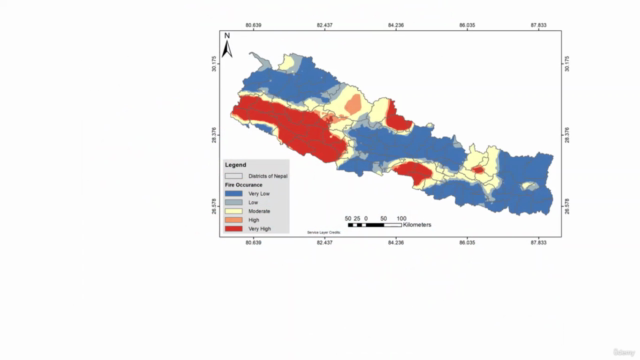 Fire Hotspots Analysis using GIS – Screenshot 2
