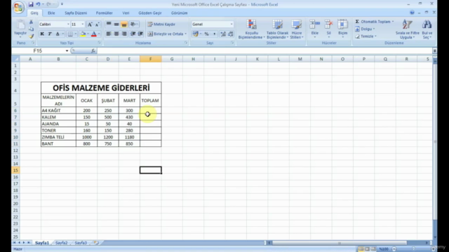 Yeni başlayan için Microsoft Excel – Screenshot 2