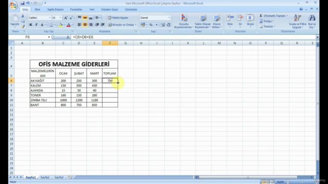 Yeni başlayan için Microsoft Excel – Screenshot 3