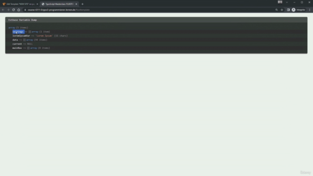 TypoScript in TYPO3 11 der Komplettkurs – Screenshot 2