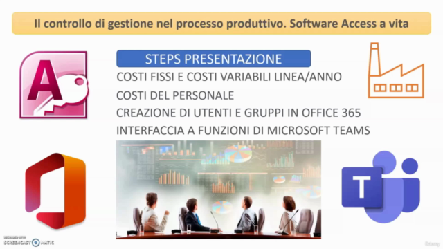 Controllo di gestione produzione con software modificabile – Screenshot 1