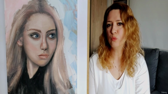 Realistik Yağlıboya Portre Nasıl Yapılır? REALİSTİC PORTRAİT – Screenshot 1