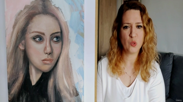 Realistik Yağlıboya Portre Nasıl Yapılır? REALİSTİC PORTRAİT – Screenshot 2