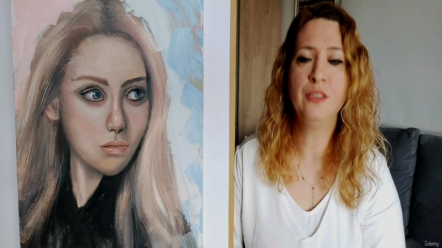 Realistik Yağlıboya Portre Nasıl Yapılır? REALİSTİC PORTRAİT – Screenshot 3