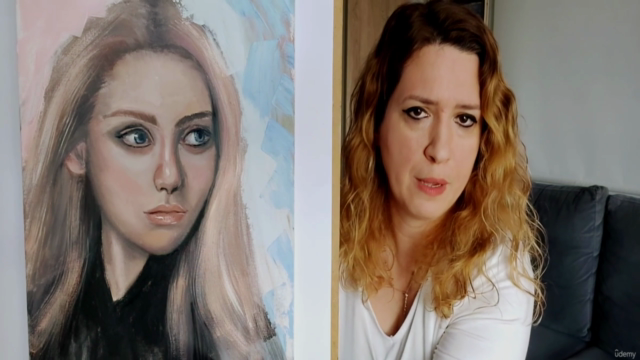 Realistik Yağlıboya Portre Nasıl Yapılır? REALİSTİC PORTRAİT – Screenshot 4