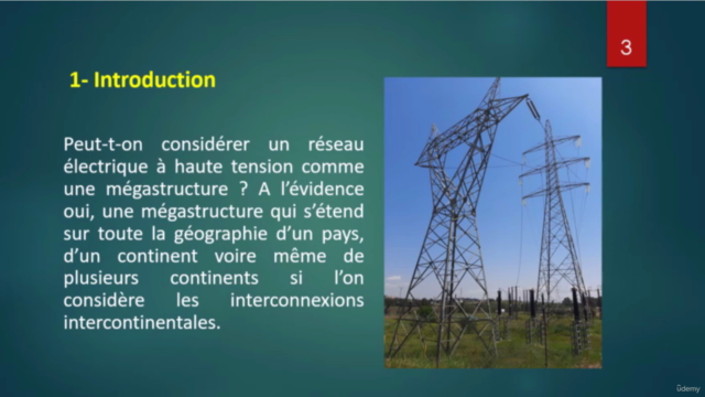 Protections et systèmes de contrôle du réseau électrique HT – Screenshot 1