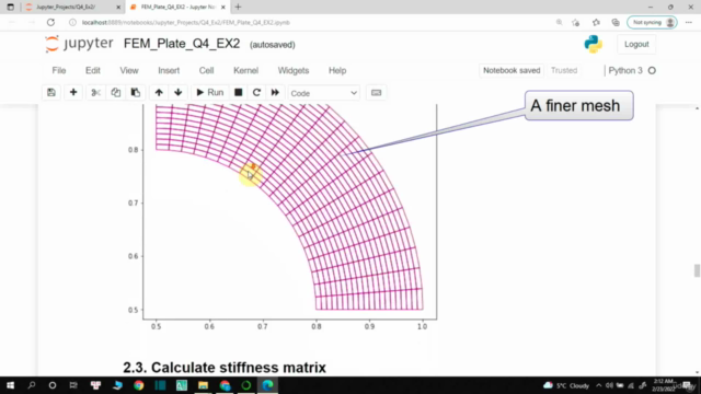 Finite Element Analysis with Python - Fundamental-2D – Screenshot 3