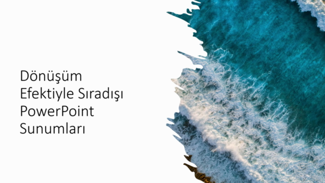 PowerPoint Sunumlarınızı Tek Tuşla Sıra Dışı Hale Getirin – Screenshot 1