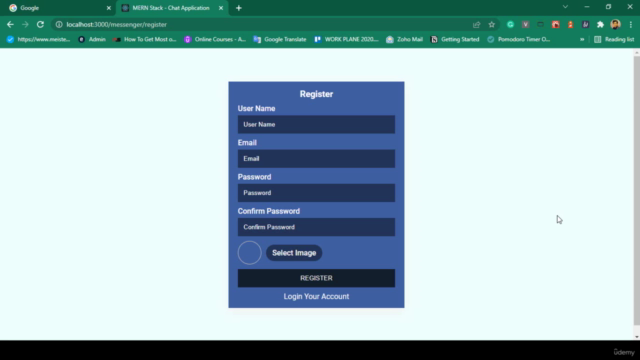 MERN Stack Real Time Chat App With Express, React, MongoDB – Screenshot 2