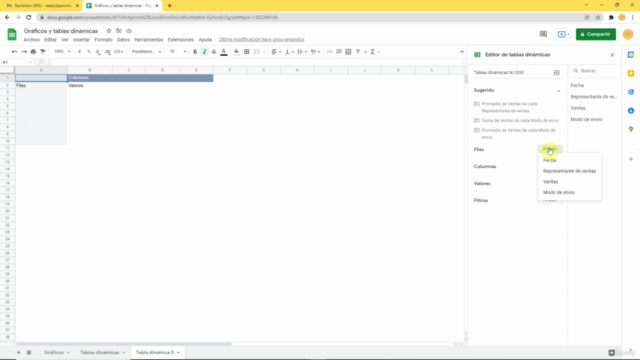 Google sheets: Empieza desde cero – Screenshot 2