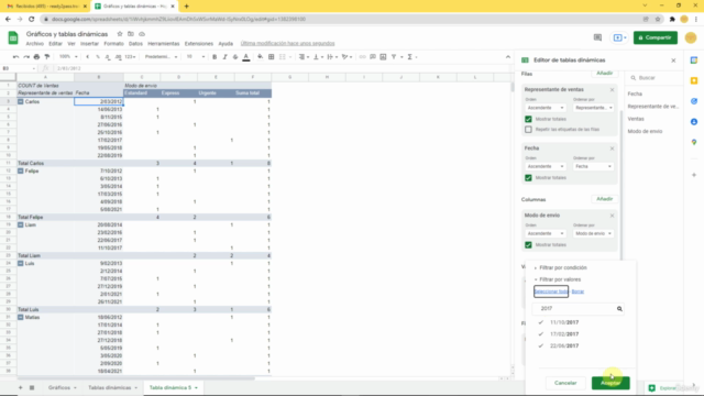 Google sheets: Empieza desde cero – Screenshot 4
