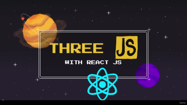 Three JS with React JS course – Screenshot 1