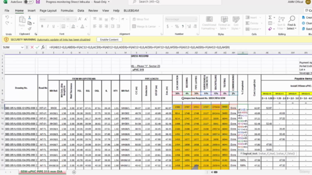 Construction Templets to Record, Monitor and Control Project – Screenshot 2