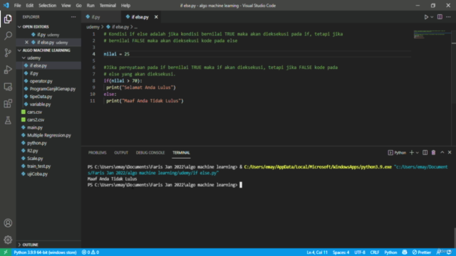 Fundamental Python Bahasa Indonesia – Screenshot 3