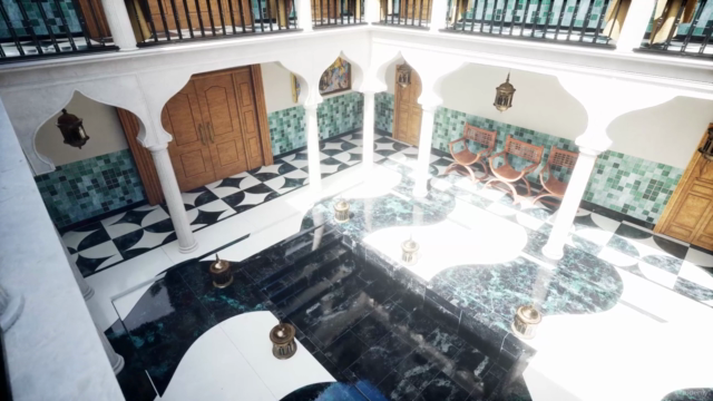 Creating a Moroccan Riad Environment in Unreal Engine 5 – Screenshot 1