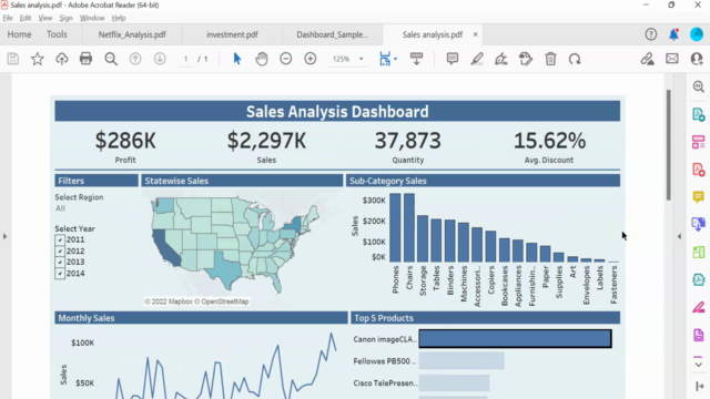 Learn Tableau by working on Exciting Dashboards – Screenshot 4