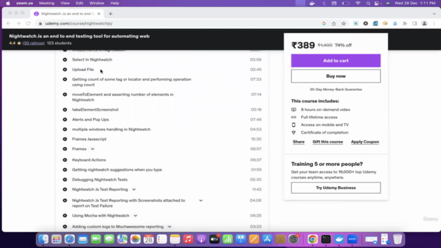 Nightwatch Js an end to end testing tool for automating web – Screenshot 1