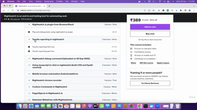 Nightwatch Js an end to end testing tool for automating web – Screenshot 3