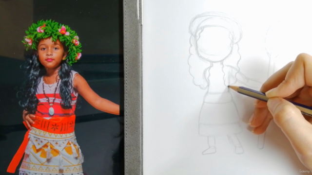 How to Draw and Illustration Character From Real Face – Screenshot 4