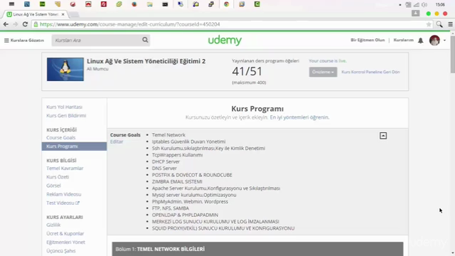 Linux Ağ ve Sistem Yöneticiliği Eğitimi 2 – Screenshot 1