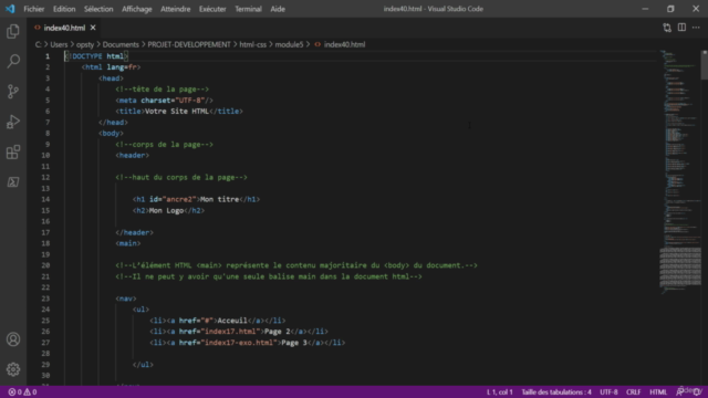 HTML + CSS + RESPONSIVE L'ULTIME FORMATION COMPLETE DE A à Z - Screenshot_03