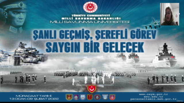 Milli Savunma Üniversitesi 2022 Semineri – Screenshot 1