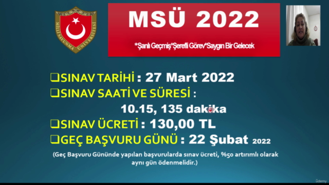 Milli Savunma Üniversitesi 2022 Semineri – Screenshot 3