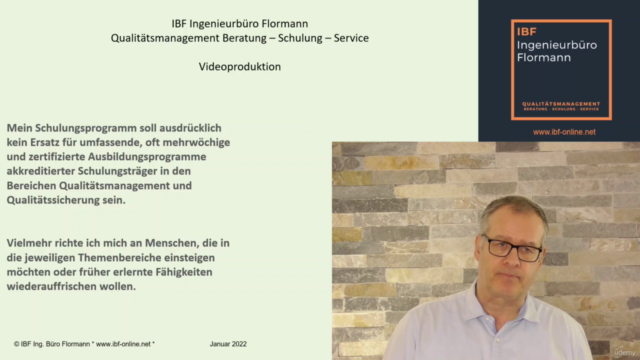 Statistische Grundlagen in der Qualitätssicherung Teil 2 – Screenshot 1