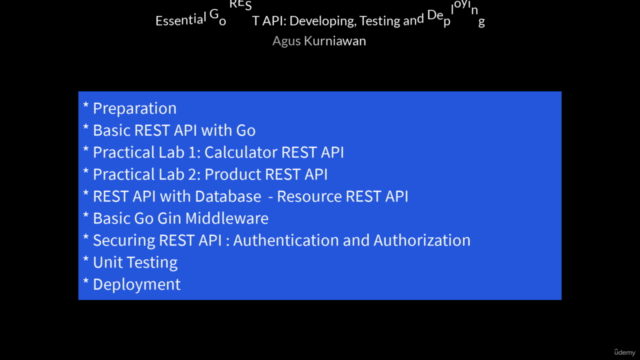 Essential Go REST API: Developing, Testing and Deploying - Screenshot_02