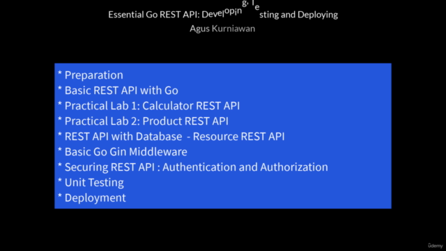 Essential Go REST API: Developing, Testing and Deploying - Screenshot_03