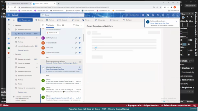 Reportes Asp .net Core en Excel , PDF , Word y Carga Masiva – Screenshot 3