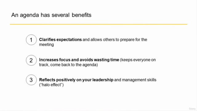 Leading Effective Business Meetings – Screenshot 1