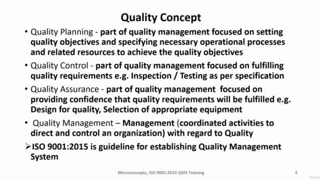 ISO 9001:2015 Clauses Awareness – Screenshot 2