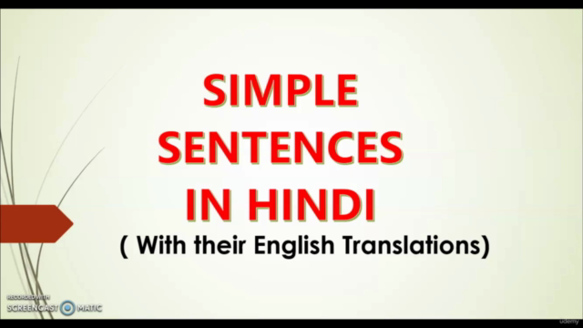 Learn Hindi Through English: Beginner to Advanced – Screenshot 3
