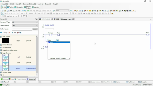 Programación en escalera y HMI de 0 a cualquier PLC – Screenshot 1