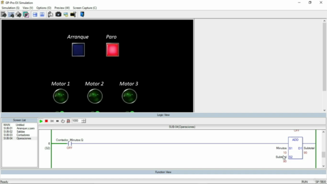 Programación en escalera y HMI de 0 a cualquier PLC – Screenshot 4