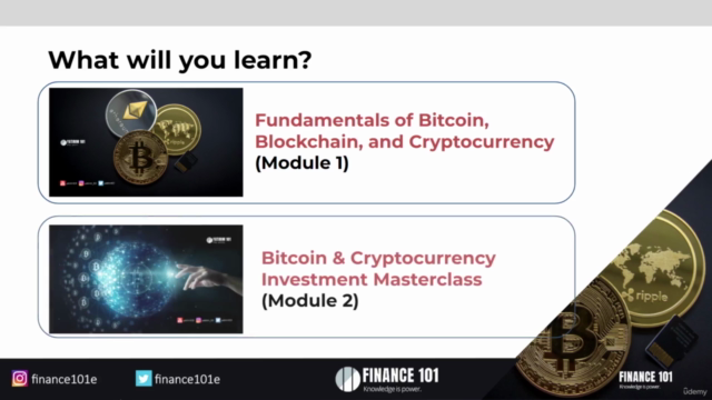 Fundamentals of Blockchain, Bitcoin and Cryptocurrency – Screenshot 3
