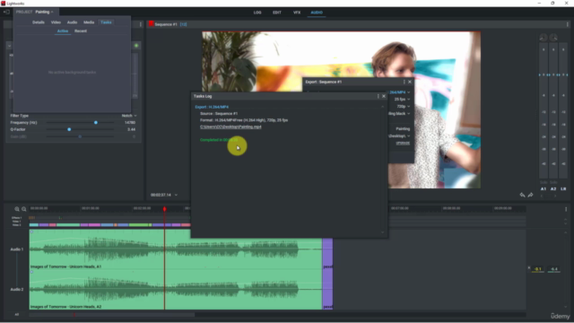 Certificate Course on Video Editing with Lightworks – Screenshot 4