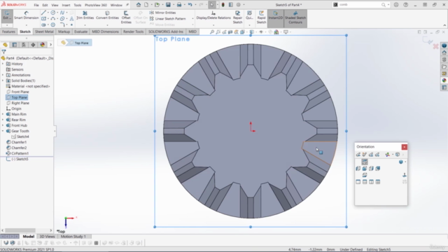 Build a Lego Helicopter in SolidWorks 3D CAD – Screenshot 3