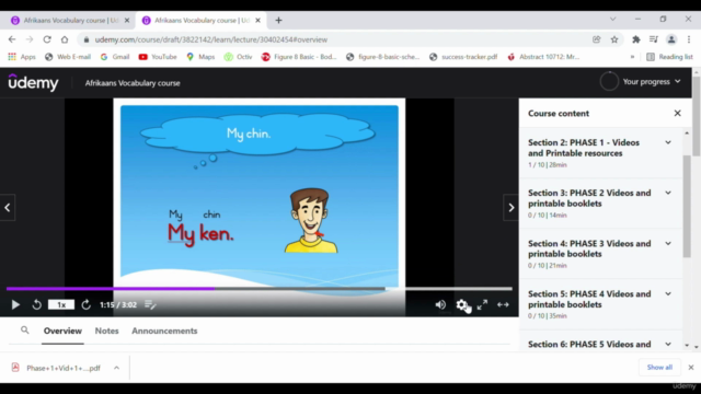 Wow Afrikaans is Easy! Phonics and Vocabulary workshop COMBO – Screenshot 3